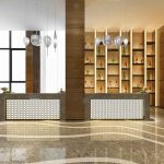 Modern interior showcasing 2024 vitrified tile trends from GVT tile suppliers in India